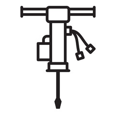 Rock Drill Icon