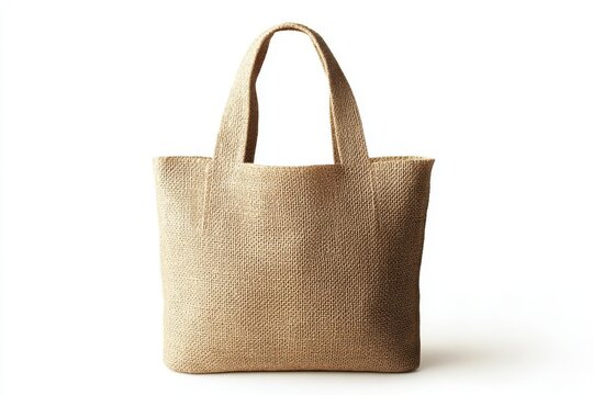 Jute tote bag for shopping, beach, travel, and everyday use