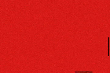 Fototapeta premium Red minimalist design with linear black silhouettes