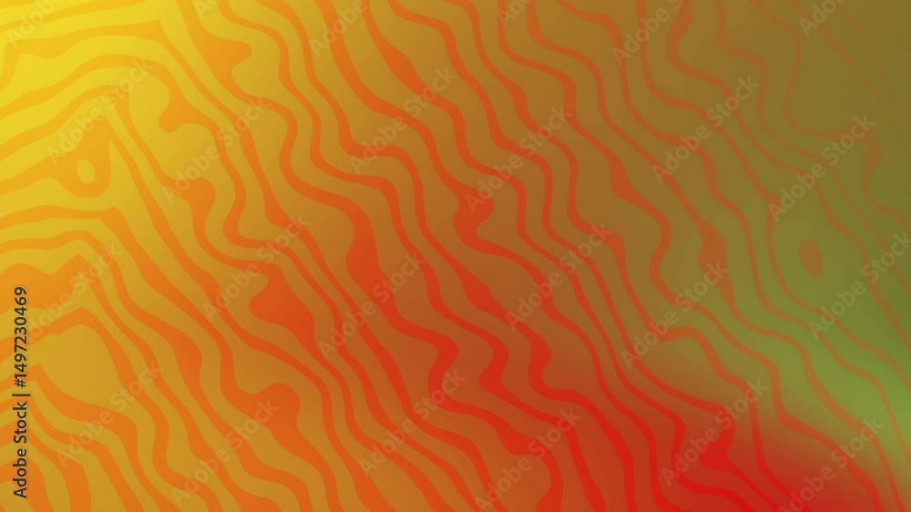 Aufkleber abstract wavy lines gradient background texture motion