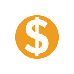 Golden Dollar Sign Vector Illustration – Wealth and Financial Success Symbol