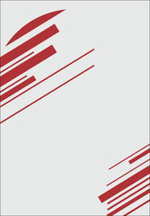 Customizable T-Shirt Vector Template: Modern Jersey Design Pattern for Sports Apparel Branding (Editable EPS)