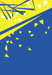 Customizable T-Shirt Vector Template: Modern Jersey Design Pattern for Sports Apparel Branding (Editable EPS)