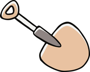 camping tool element vector illustration