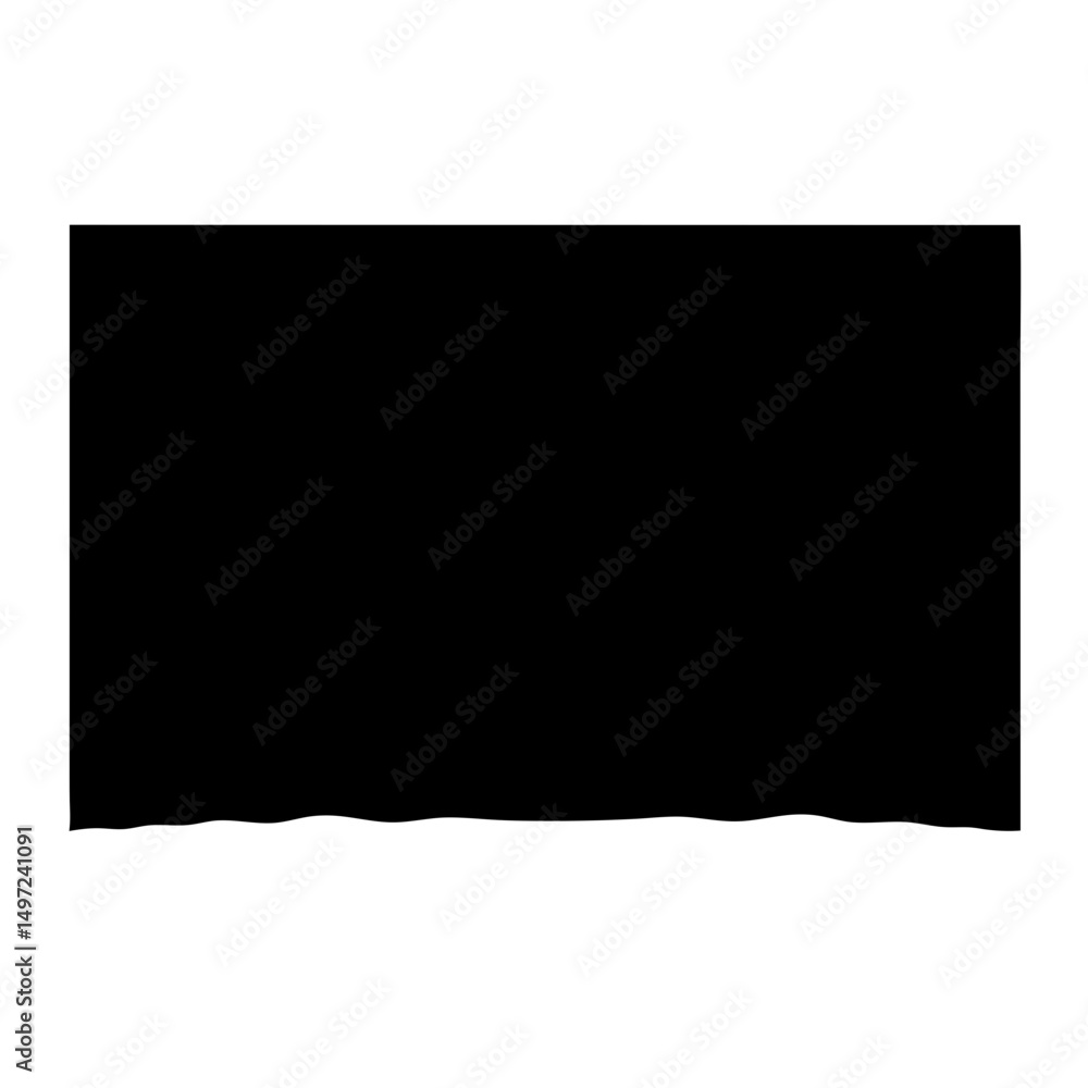 Poster simple dark background with slight curve creates depth and contrast for text