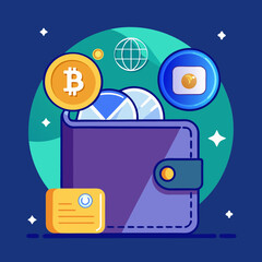 vector illustration of a mobile phone