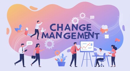 Effective Change Management Strategies Business Team Collaboration and Growth