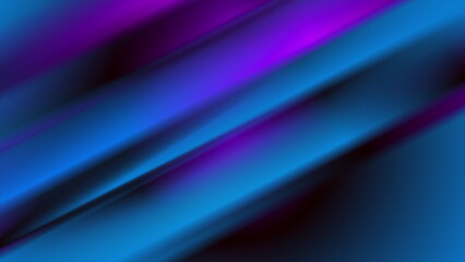 Blue violet smooth glossy stripes abstract modern tech background