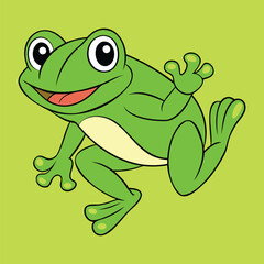 Fototapeta premium Frog Illustration Design