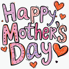 Doodle wishes for Mother's Day