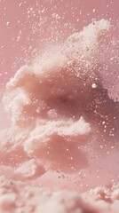 Obraz premium digital technology powder texture poster background