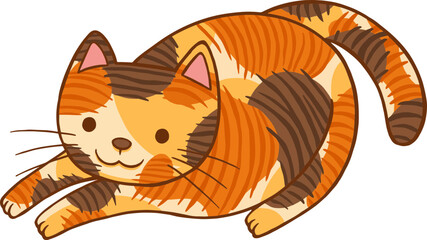 cute cat vector illustration