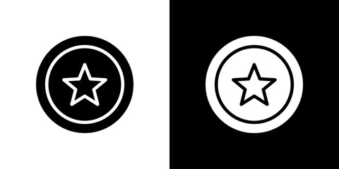 Earn point icon Vector in flat style. Collection silhouettes