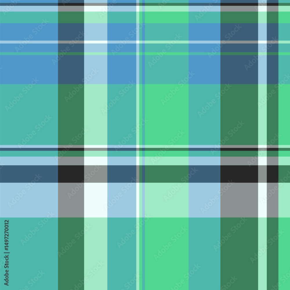 Poster abstract geometric pattern with cool colors. seamless vector texture. visual for textile design, wal
