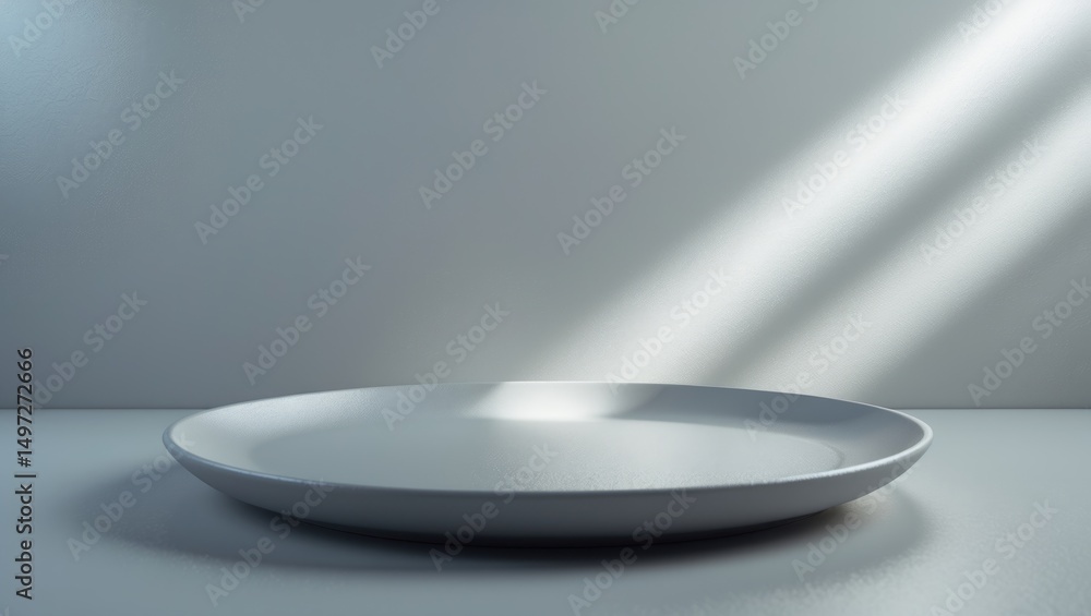 Poster background of abstract texture with light reflecting on a plate
