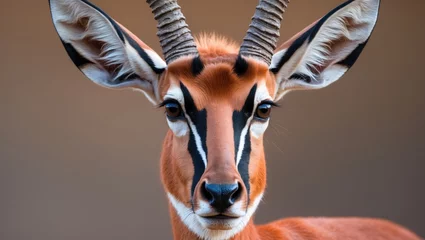  Kudu antelope female portrait © AkuAku