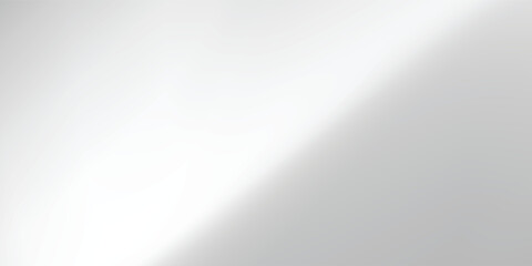 Silver foil background with metal mirror texture. Chrome gradient surface with light gloss simple abstract vector eps10