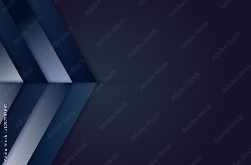 Poster modern geometric background with triangular elements
