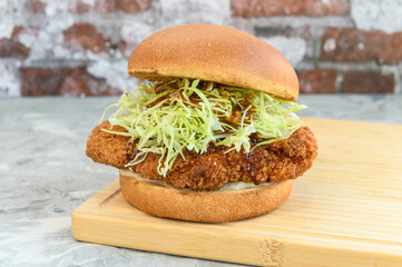 Chicken Katsu Burger