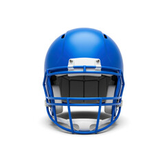 Fototapeta premium American football helmet isolated on a white background