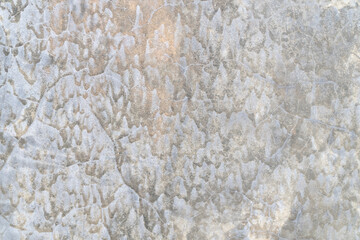 Bare concrete walls that have not been smoothed out