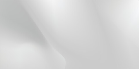 Silver foil background with metal mirror texture. Chrome gradient surface with light gloss  modern