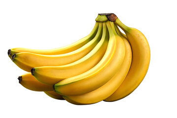 bananas isolated on white background