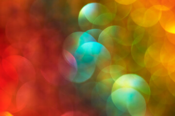 Abstract vibrant colored circular pattern�