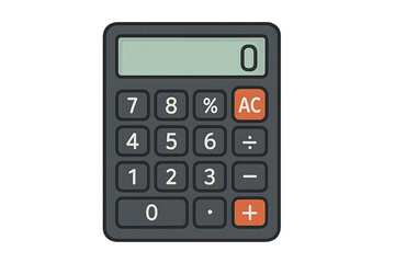 2d illustration of a basic color calculator