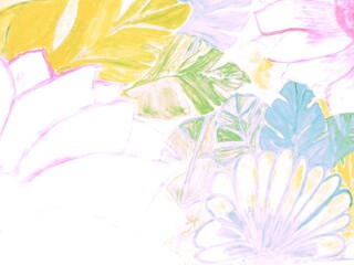 abstract floral background © Katarzyna