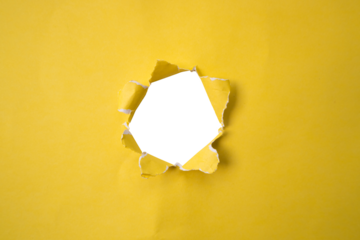 hole in paper