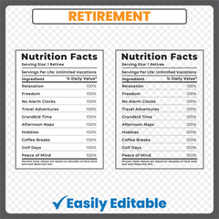 Retirement nutrition facts,
retirement diet,
cure nutrition facts,
fact nutrition,
healthy retirement,
retirement party,
retirement gift,
retirement celebration,
retirement label,
happy retirement,


