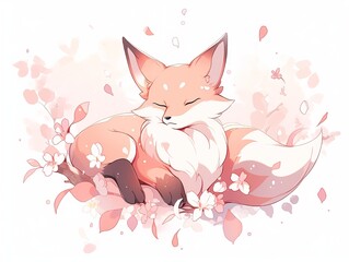 Fox digital art