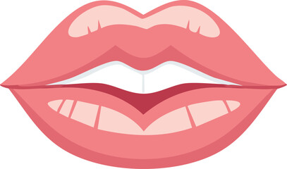 Obraz premium illustration of lips