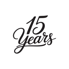 15 years hand lettering typography