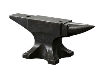 Heavy anvil isolated on white background