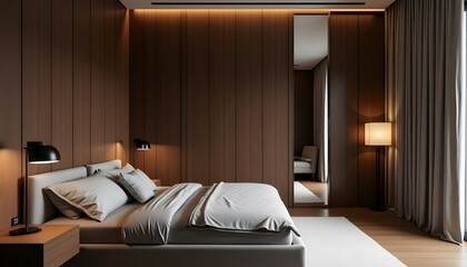 Bright and Airy Contemporary Bedroom Design