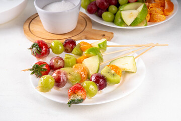 Traditional Chinese sweet street food recipe Tanghulu