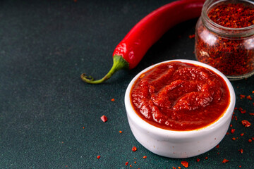 Traditional Korean fermented red chili pepper paste, Gochujang