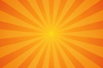 orange sun rays background