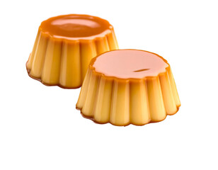 caramel custard with caramel sauce 