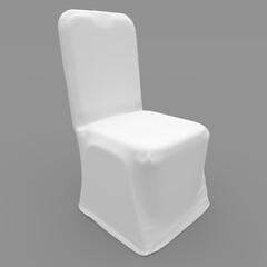 3d render Banquet Chair design element Furniture