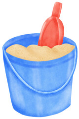 Sand bucket toy for kids