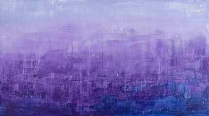 Abstract purple and blue cityscape