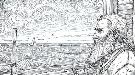Contemplative Mariner
