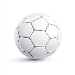 Fototapeta premium football isolated on a white background.