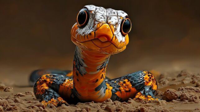 Curious Gecko Portrait