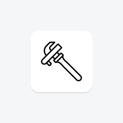 Wrench, vector, pixel perfect, illustrator file