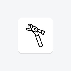 Socket Wrench, vector, pixel perfect, illustrator file