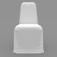 3d render Banquet Chair design element Furniture